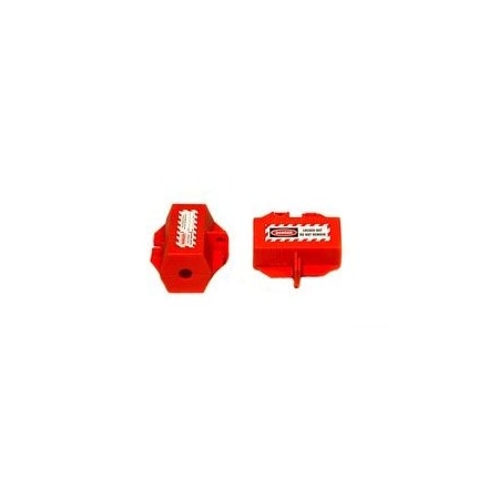 Nmc PLUG LOCKOUT, RED, SMALL,  PLLS4